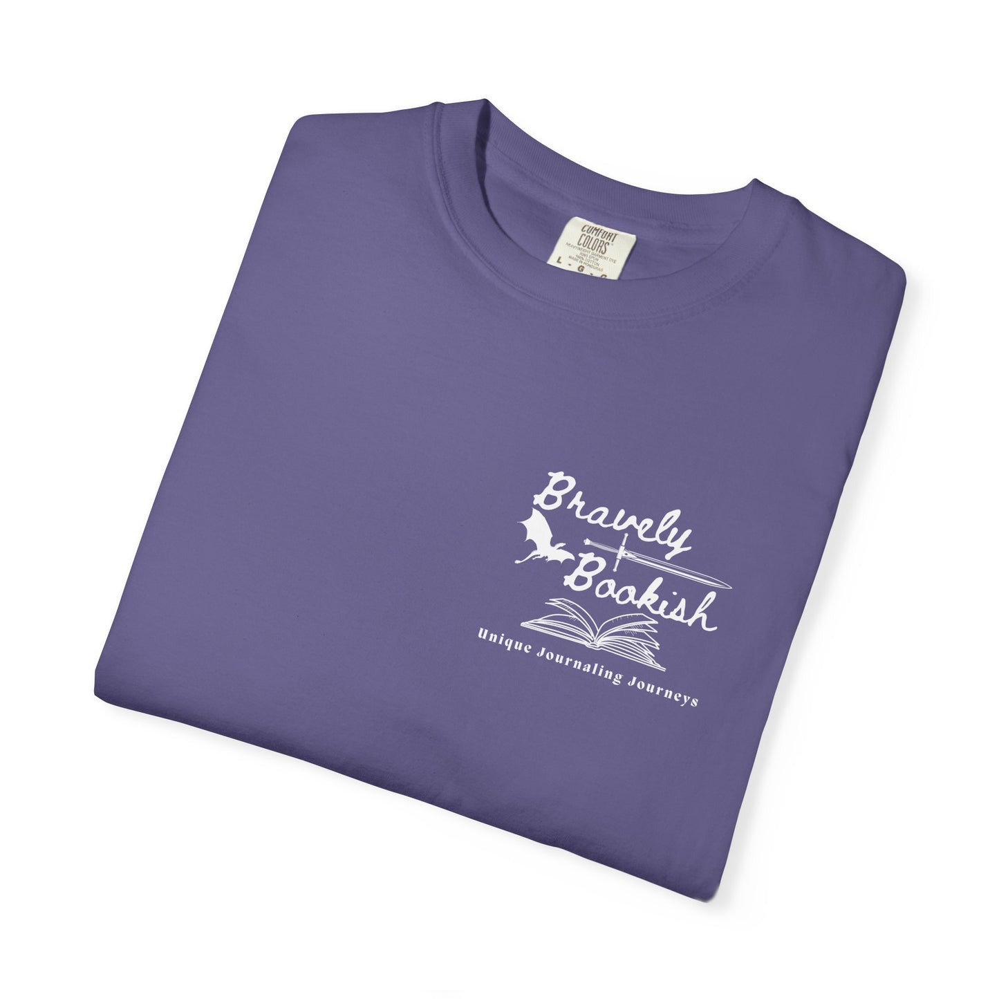 Bravely Bookish Logo Tee