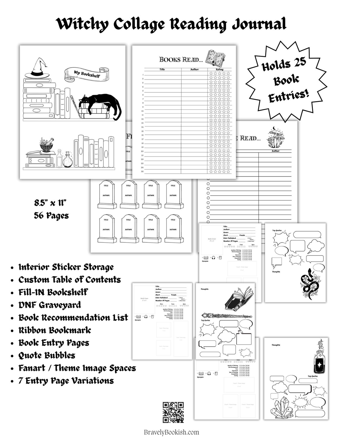 Witchy Reading Junk Journal ๐ฎ