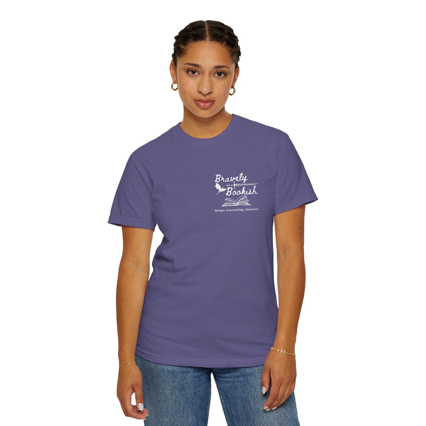 Bravely Bookish Logo Tee