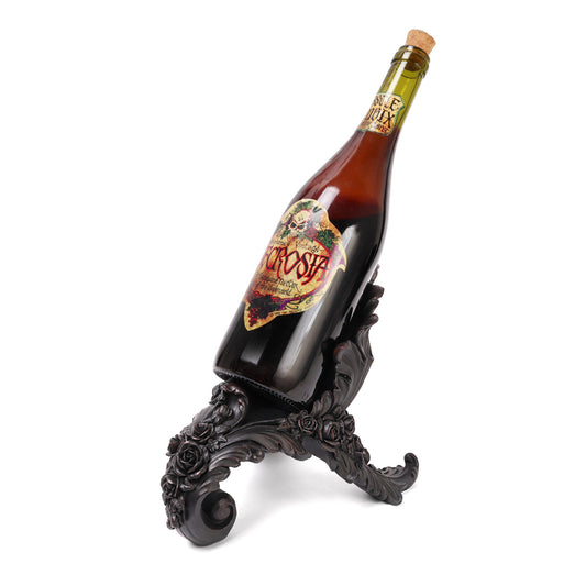 Rose Wine Holder - Black