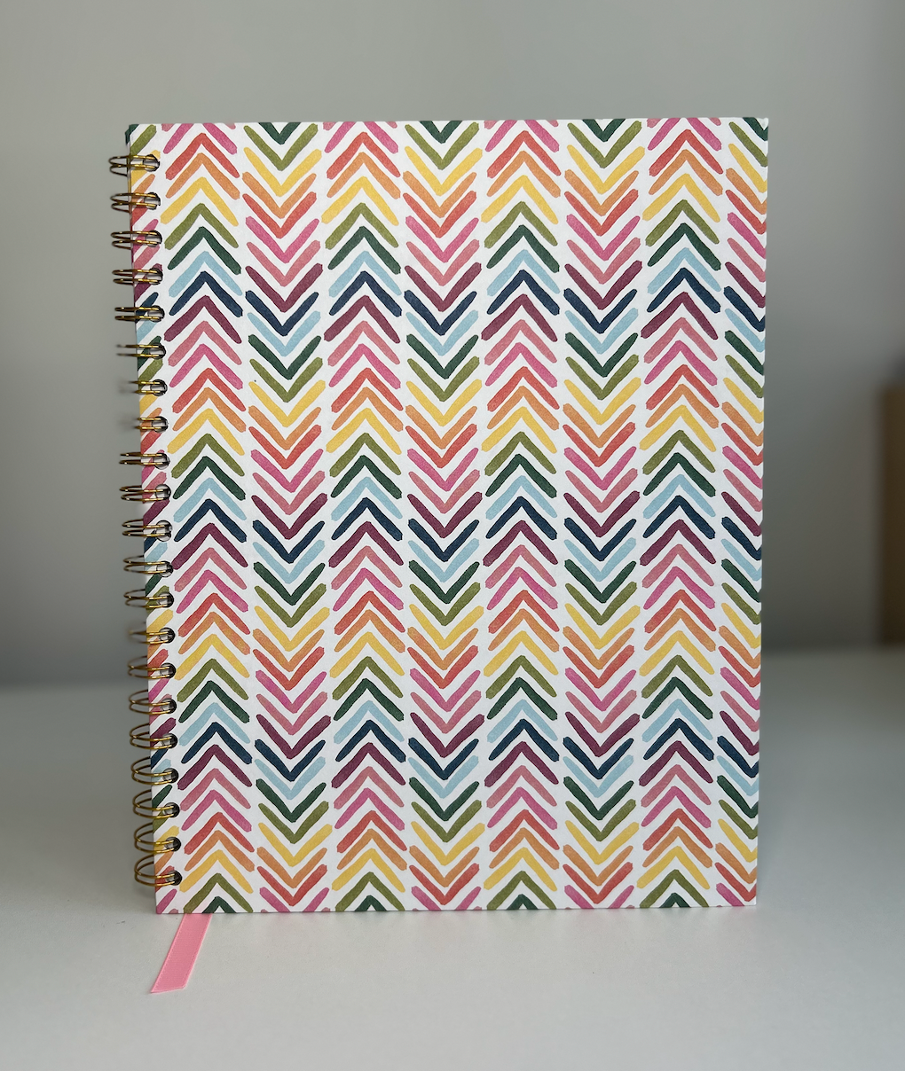 Bright Booked - 8.5x11 Floral Classic Reading Journal