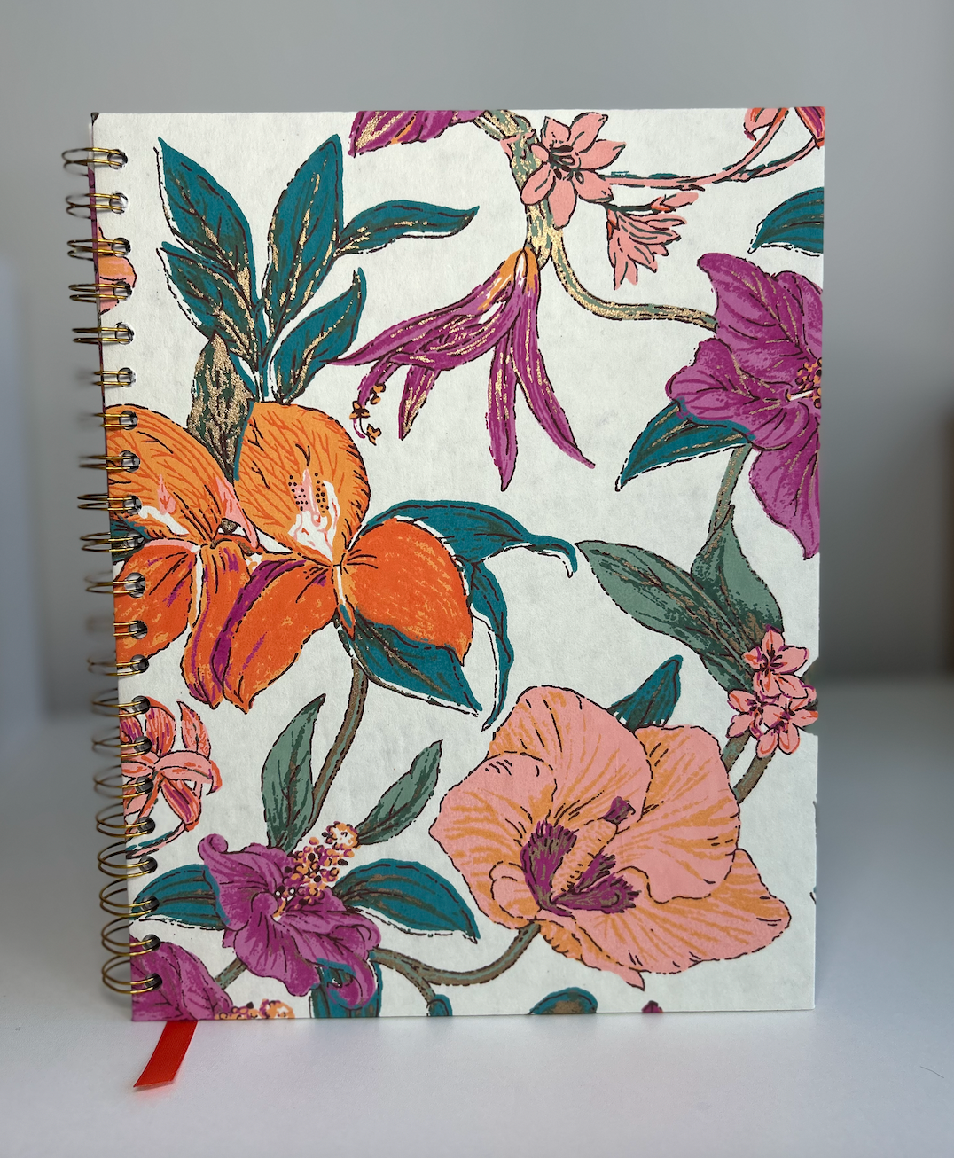 Lush Lore - 8.5x11 Floral Reading Junk Journal