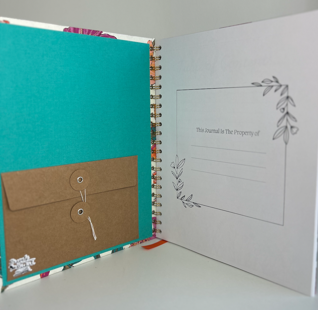 Lush Lore - 8.5x11 Floral Reading Junk Journal