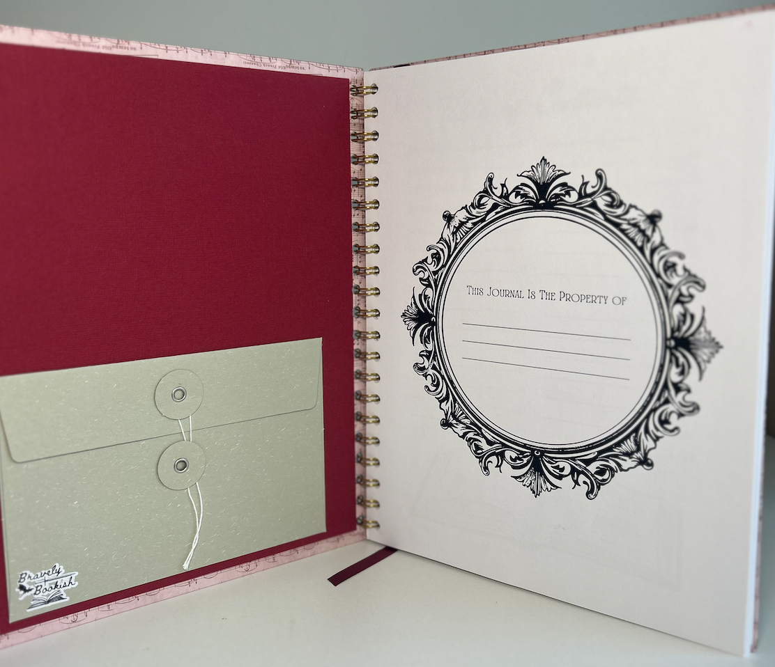 Annotated Aria - 8.5x11 Literature Classic Reading Journal