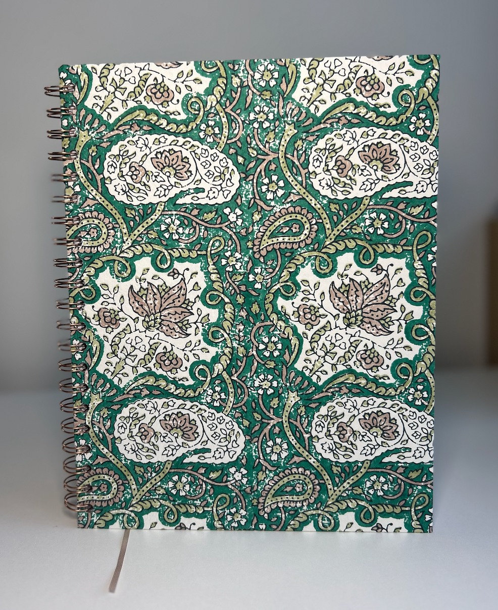 Emerald Tapestry - 8.5x11 Literature Reading Junk Journal