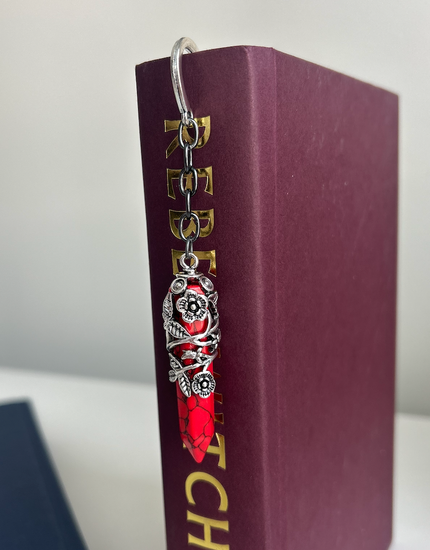Thorns of Blood – Gothic Crystal Bookmark
