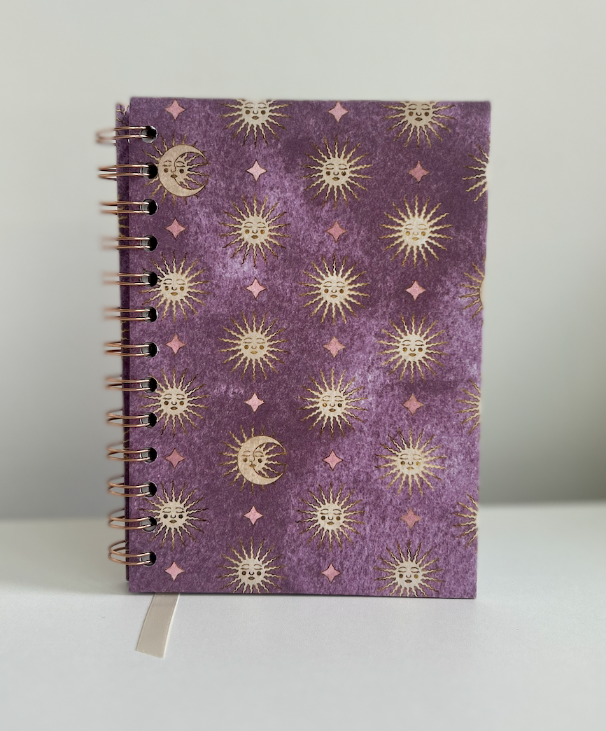Lunar Hex - 5x7 Witchy Reading Junk Journal