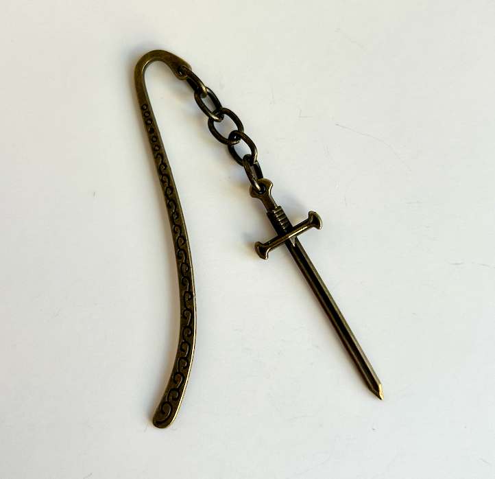 Bladewarden – Sword Charm Bookmark