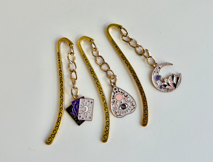 Diviner’s Mark – Pastel Witchy Charm Bookmark