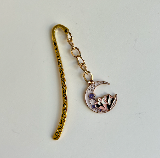 Diviner’s Mark – Pastel Witchy Charm Bookmark
