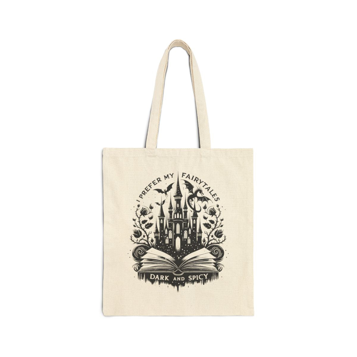 Dark & Spicy Fairytales Tote Bag – Bookish Romantasy Tote for Readers