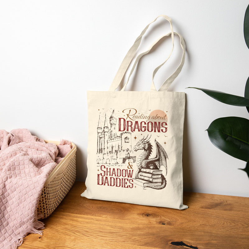 Dragons & Shadow Daddies - Tote Bag-zoom-