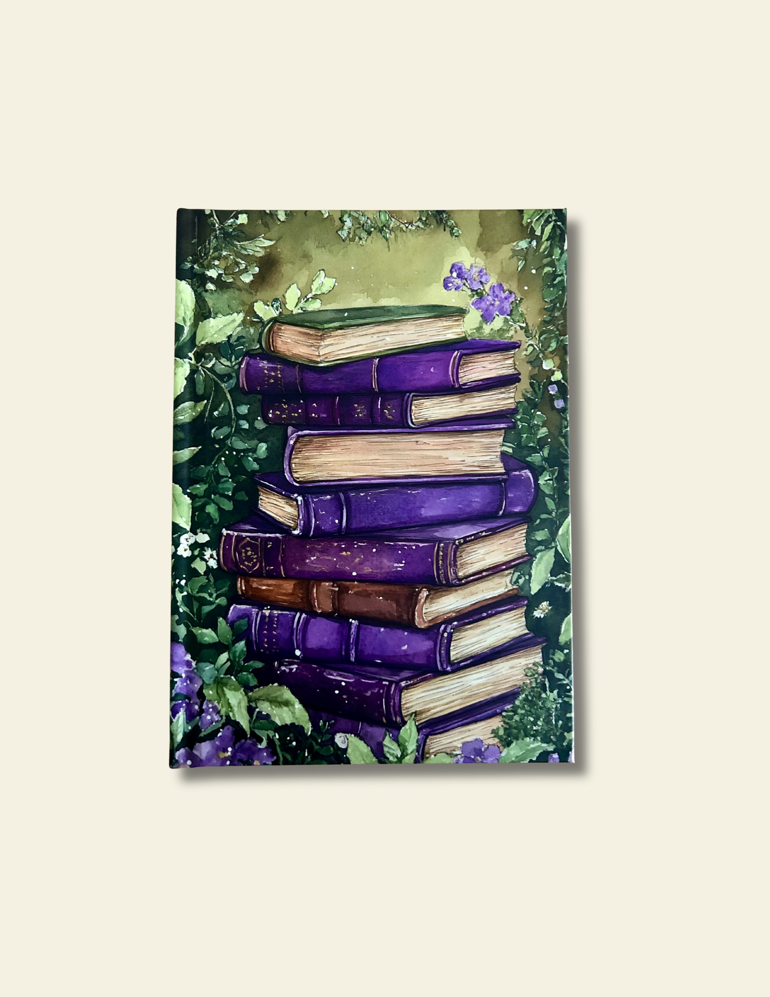 Violet Library – A5 Reading Junk Journal-1