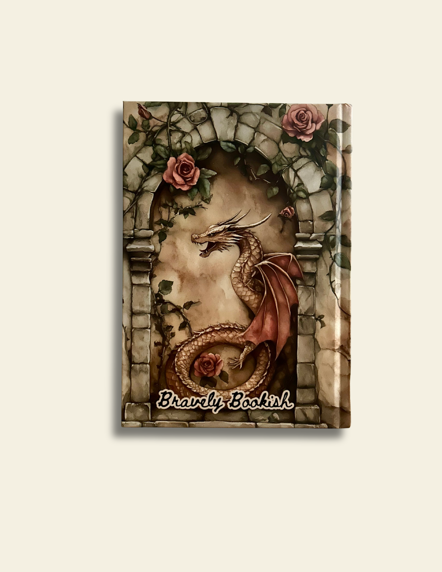 Rosebound Dragon –  A5 Reading Junk Journal-2