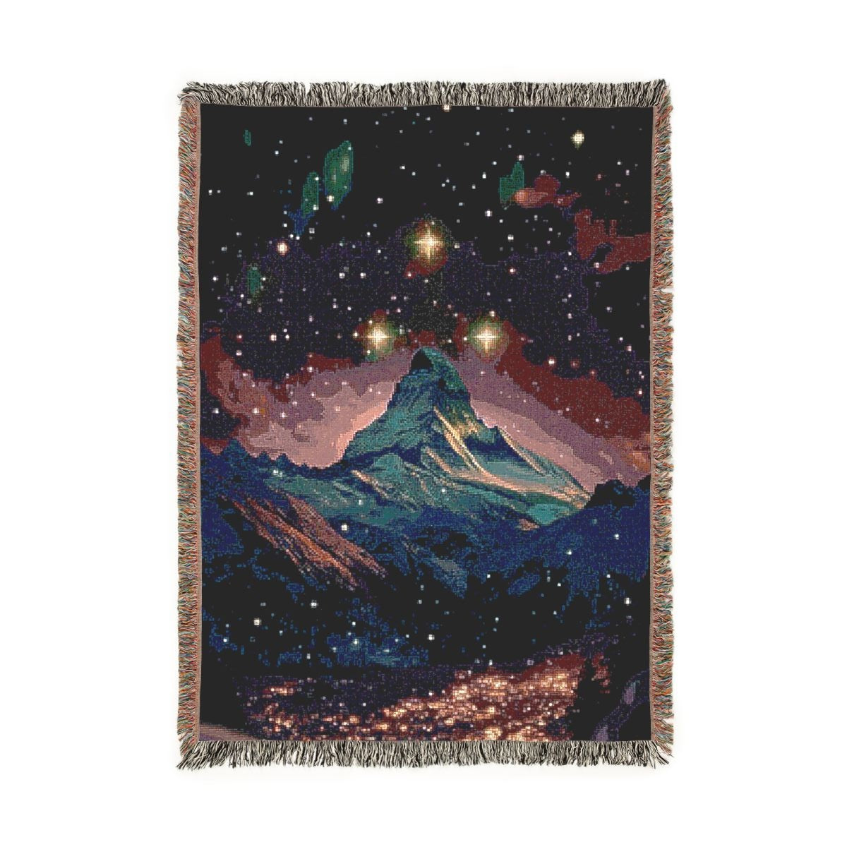 City of Starlight Woven Blanket-zoom-1