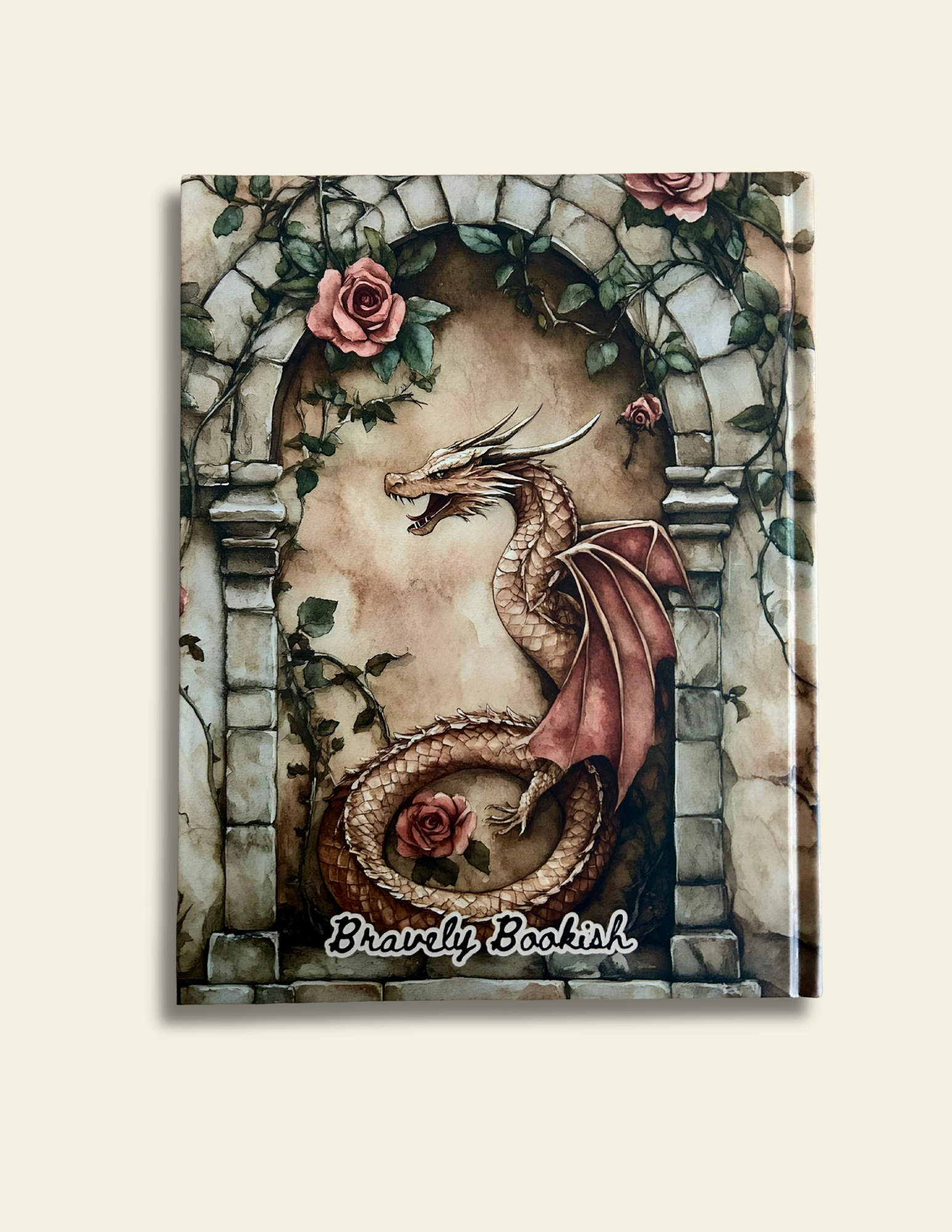 Rosebound Dragon – 8.5x11 Reading Junk Journal