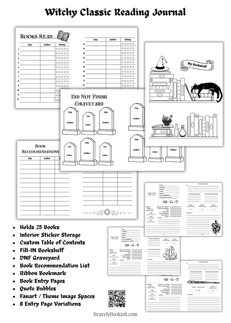 5x7 Witchy Classic Reading Journal-zoom-