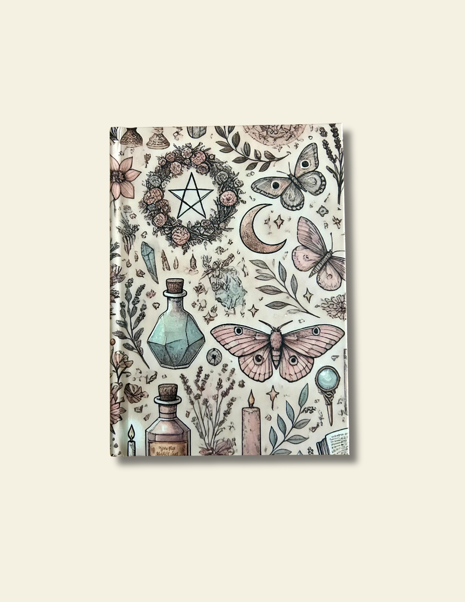 Moon Moth Magic – A5 Reading Junk Journal-1