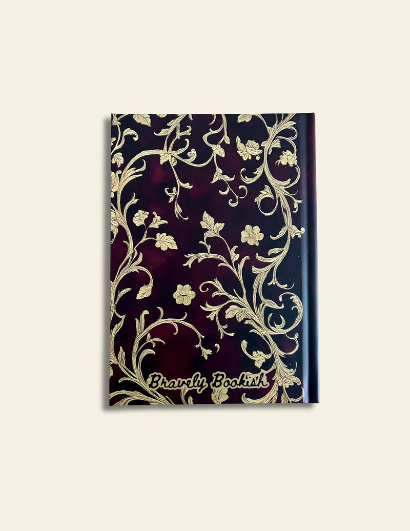 Golden Vines – A5 Reading Junk Journal-zoom-