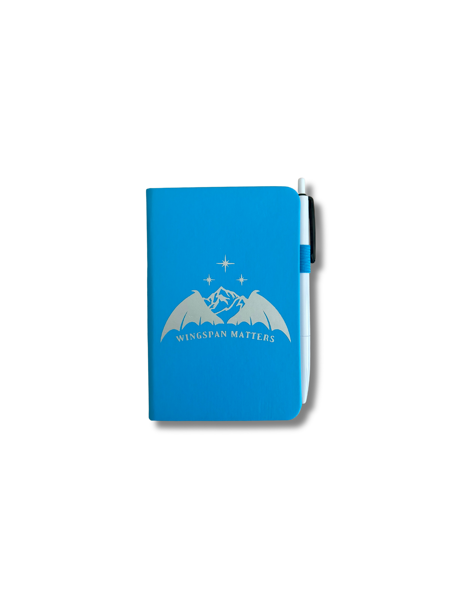 Wingspan Hand-Embellished College Ruled Faux Leather Mini Journal-zoom-1