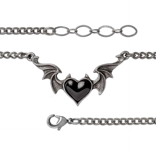 Veiled Heart Bracelet