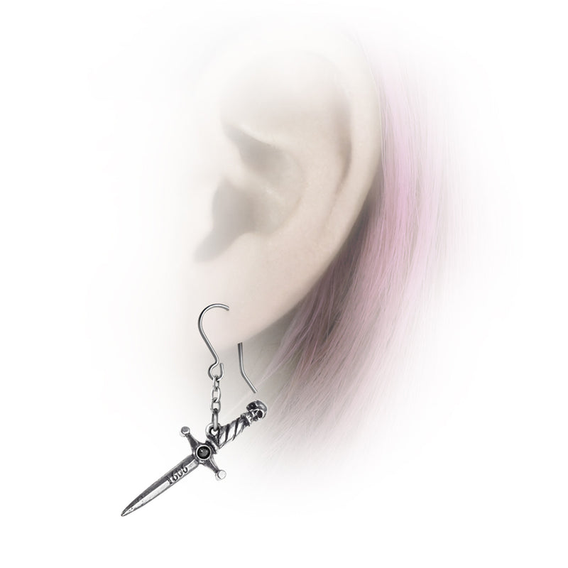 Assassin's Blade Earrings-zoom-