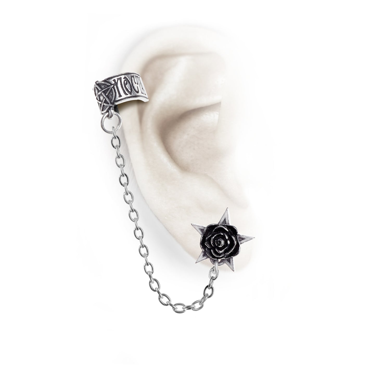 Rosa Nocta Ear Cuff