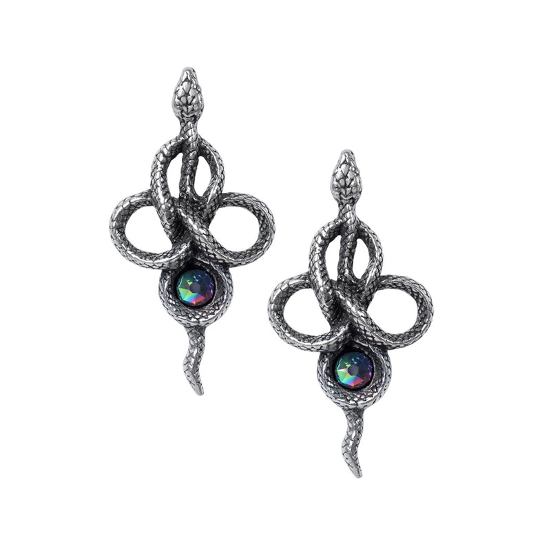Serpent's Ambition Earrings-zoom-