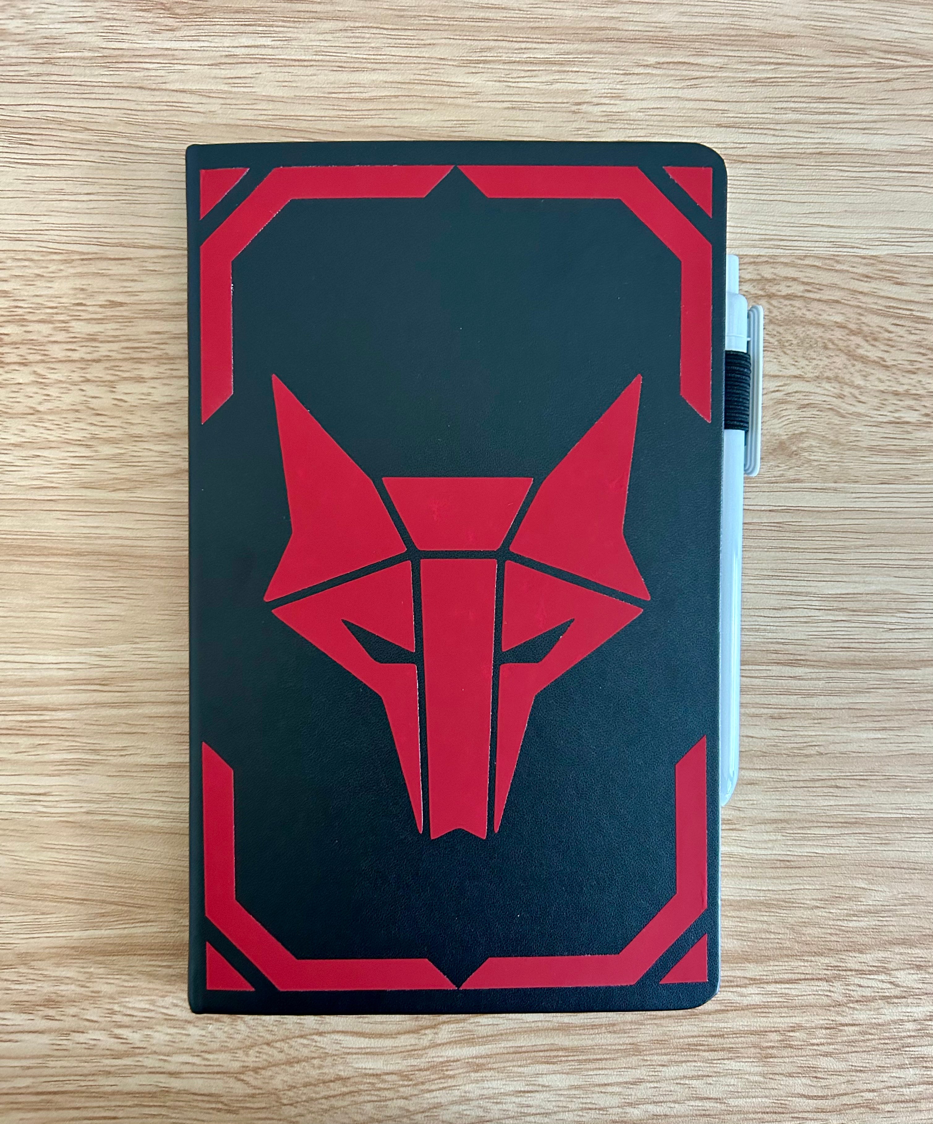 Howler Journal – Red Rising Inspired Sci-Fi Fantasy Notebook | Rebel Reader & Writer Journal-zoom-1