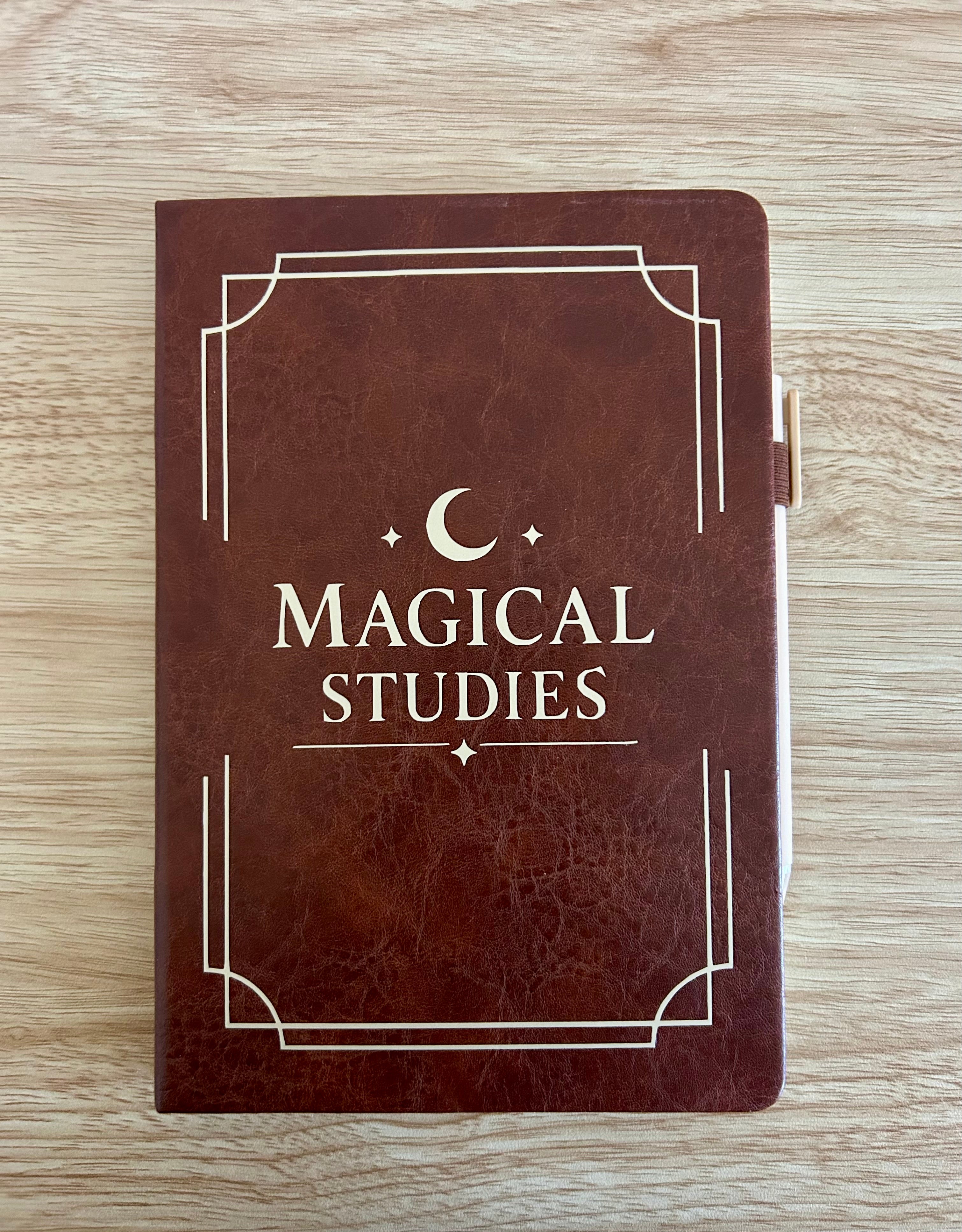 Magical Studies Journal – Bookish Witchcraft Notebook | Premium Bullet Journal for Fantasy & Study-zoom-3