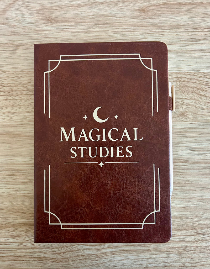 Magical Studies Journal – Bookish Witchcraft Notebook | Premium Bullet Journal for Fantasy & Study-zoom-