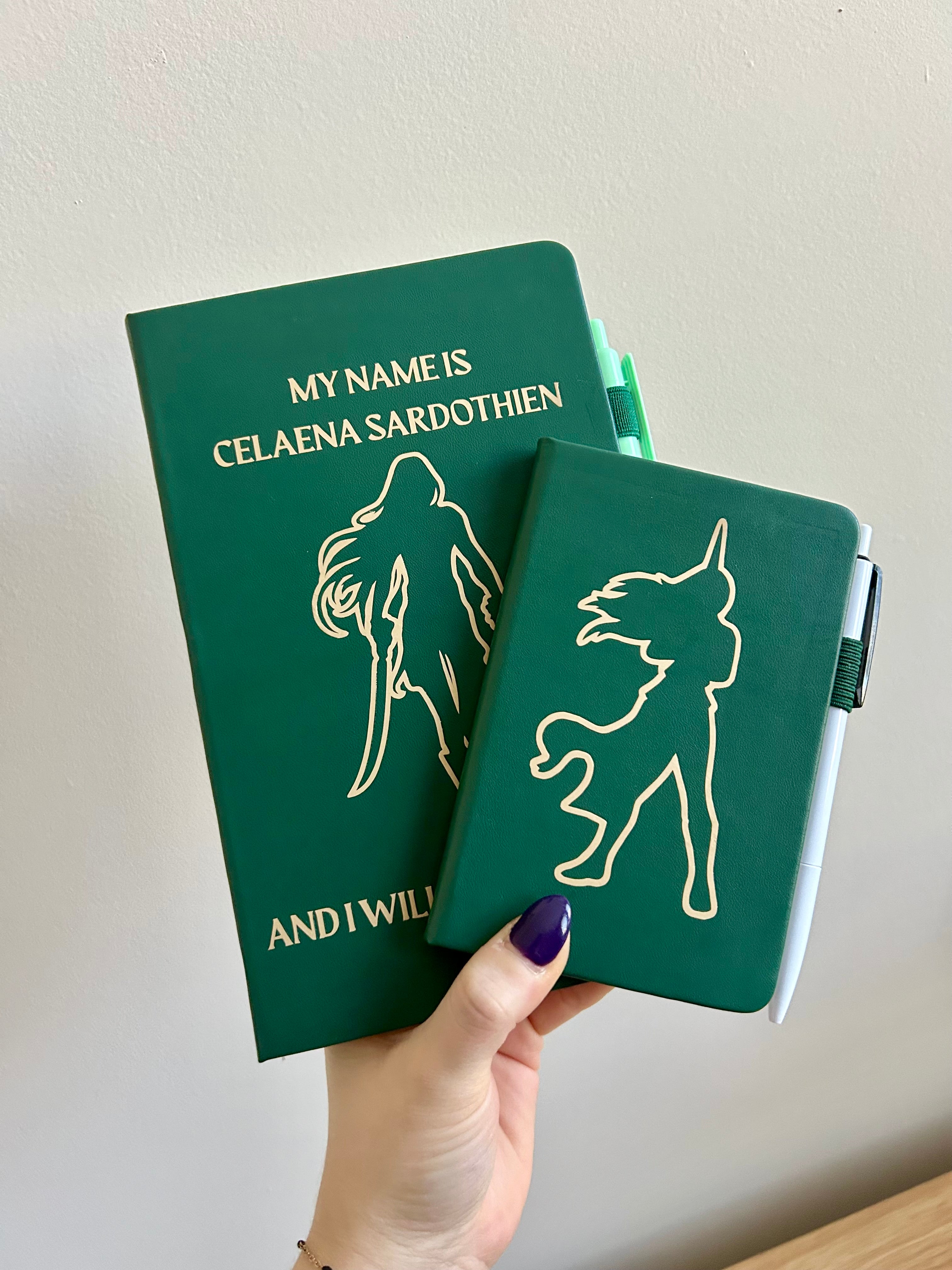 Queen of Ash Journal – Fantasy Inspired Reader & Writer Notebook-zoom-4