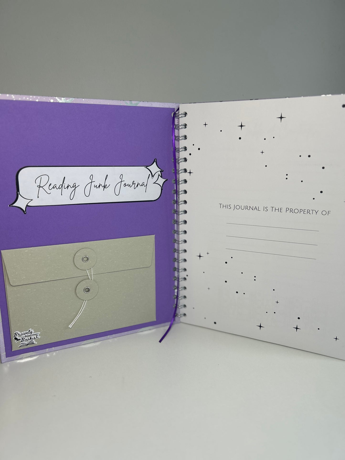 Among The Stars - 8.5x11 Romantasy Reading Junk Journal
