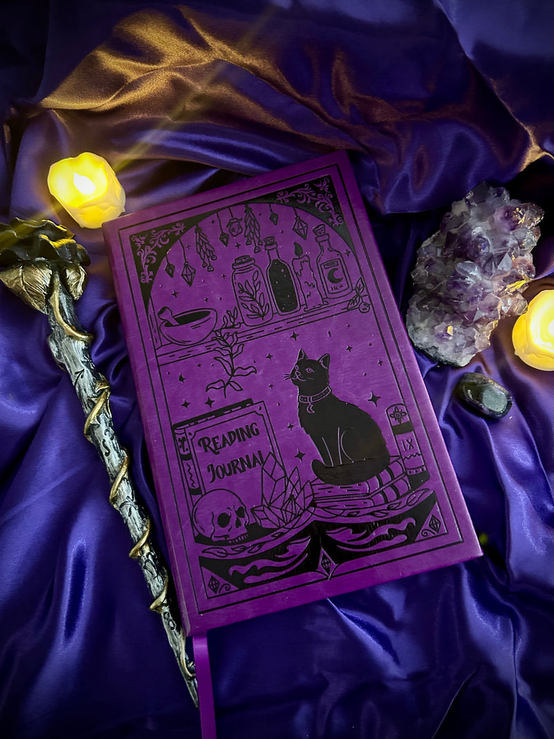 Black Cat Reading Junk Journal-zoom-