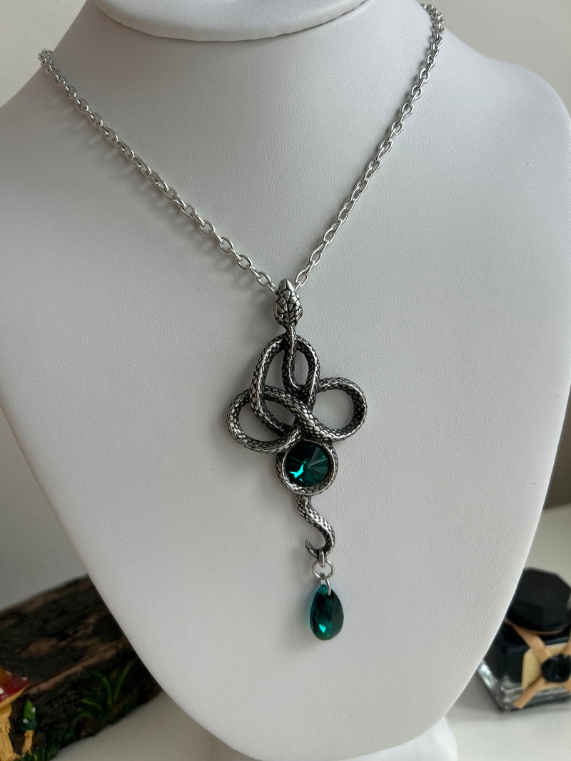 Serpent's Ambition Necklace-zoom-