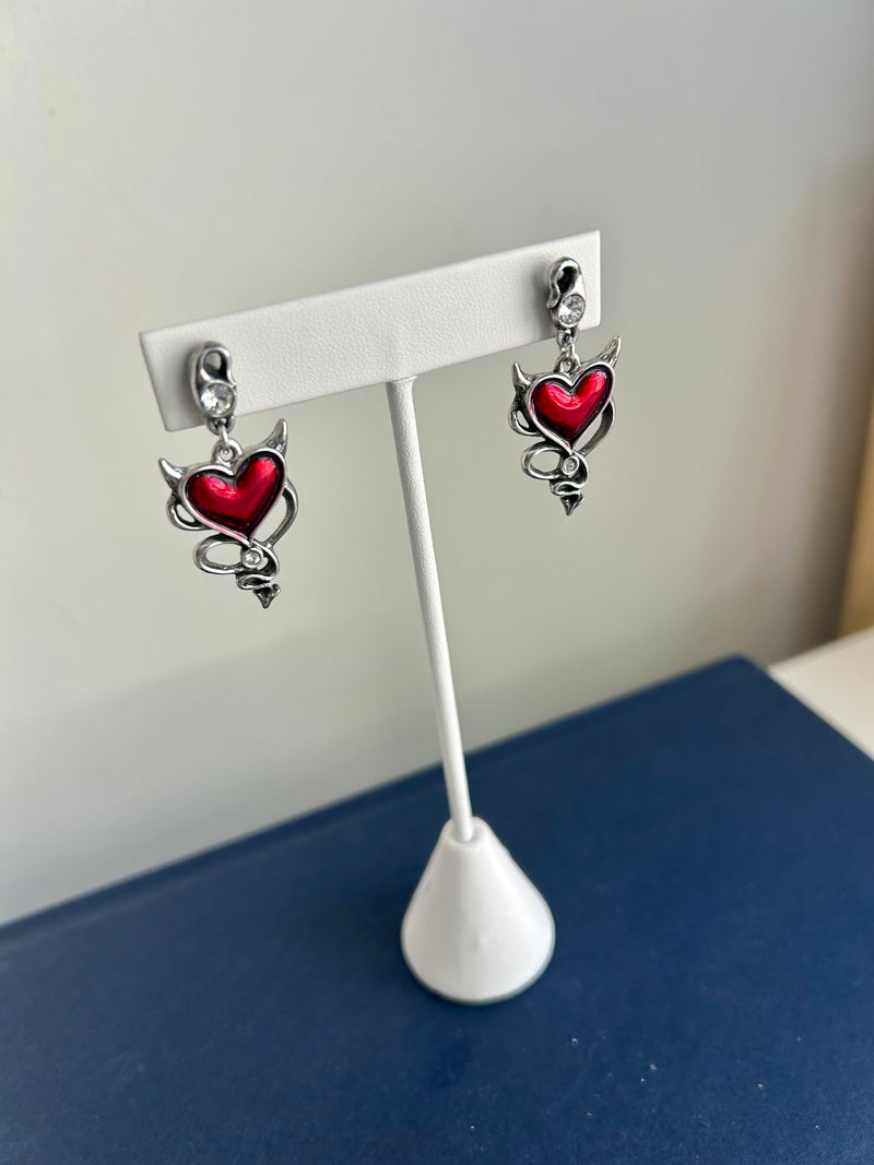 Venom & Velvet Earrings-zoom-