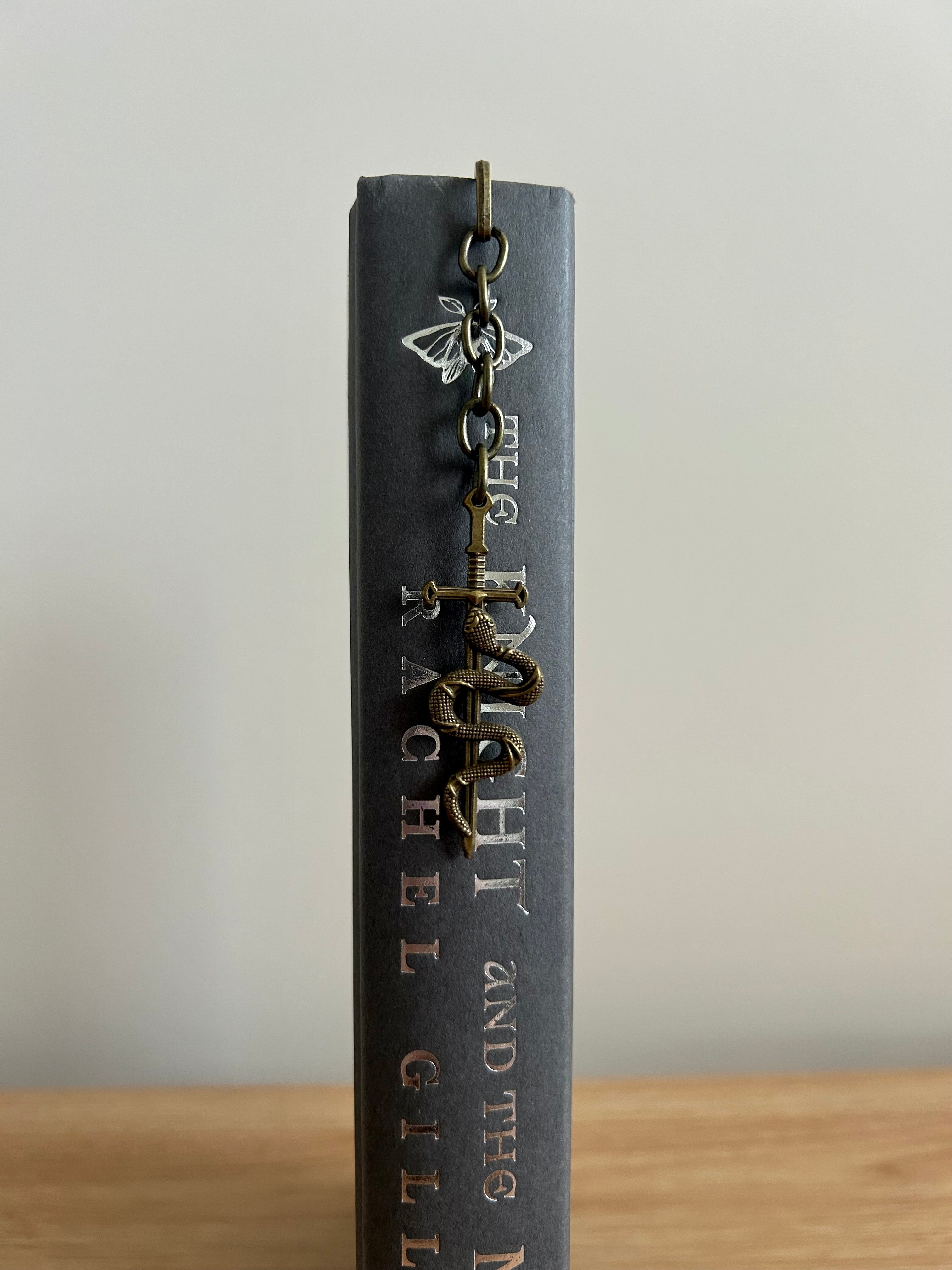 Serpentblade – Sword & Serpent Charm Bookmark-zoom-3