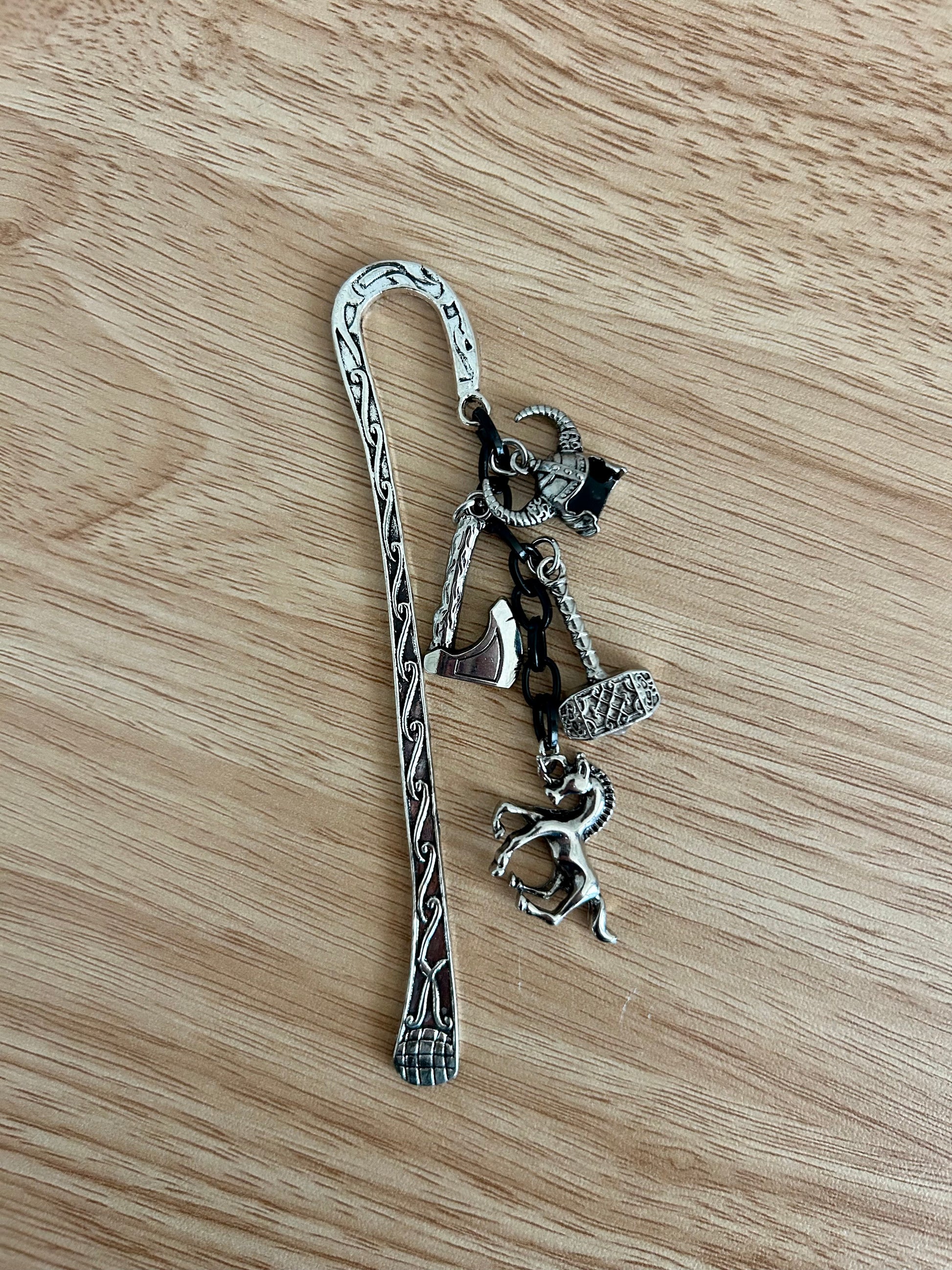 Viking Weaponry – Norse Warrior Charm Bookmark-1