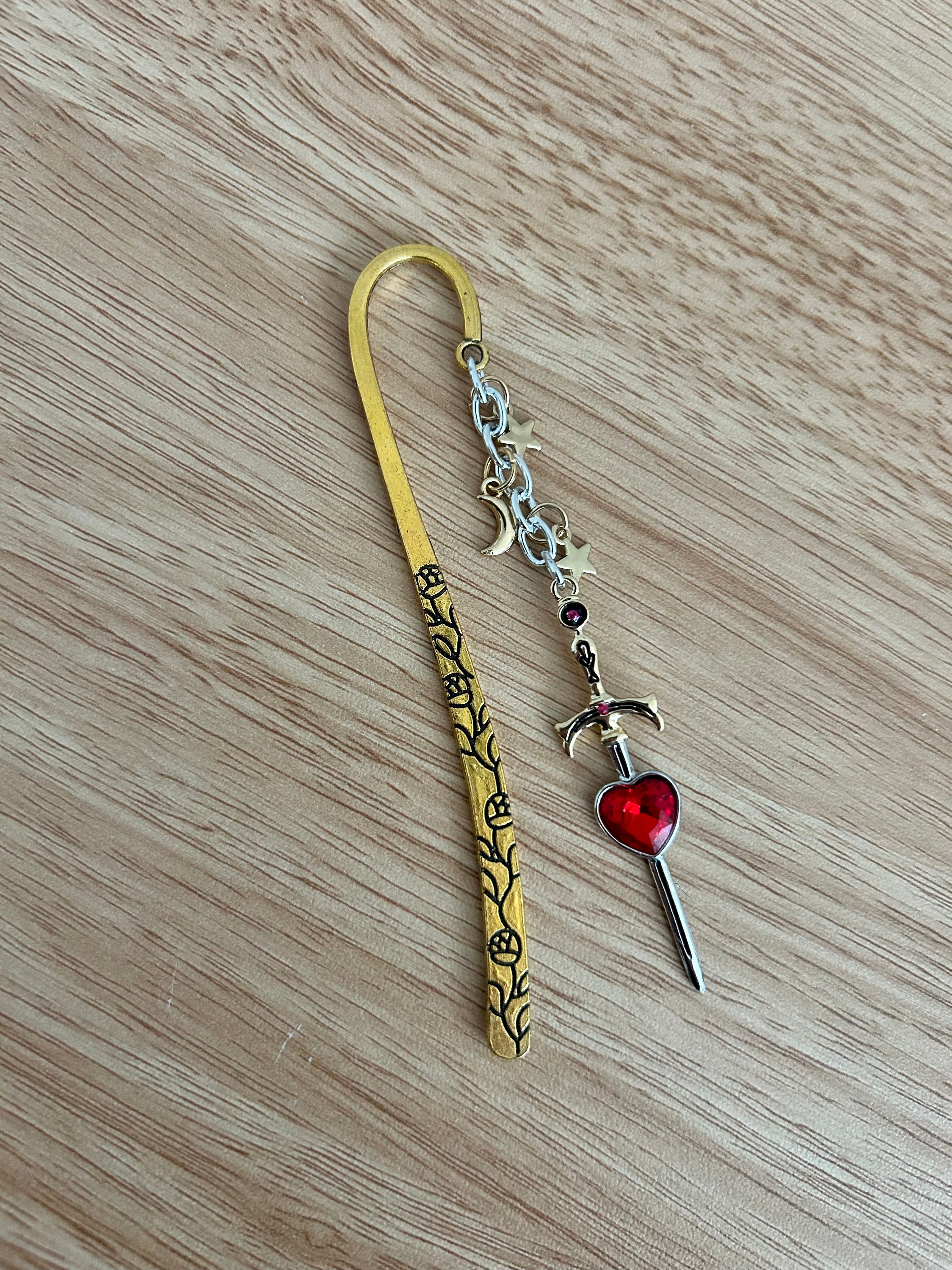 Fireheart – Starfall Sword Charm Bookmark