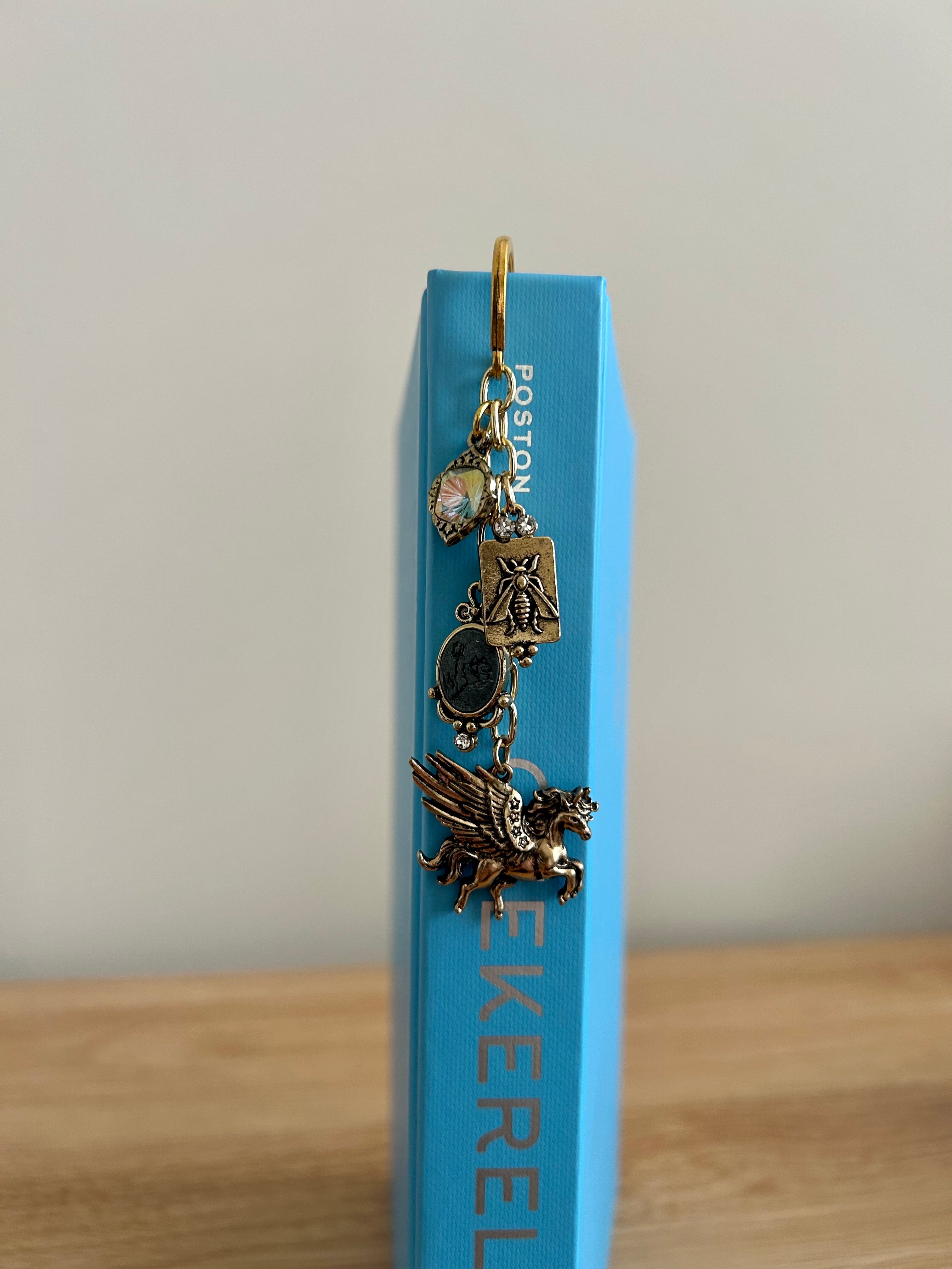 Pegasus Flight – Mythic Sky Charm Bookmark