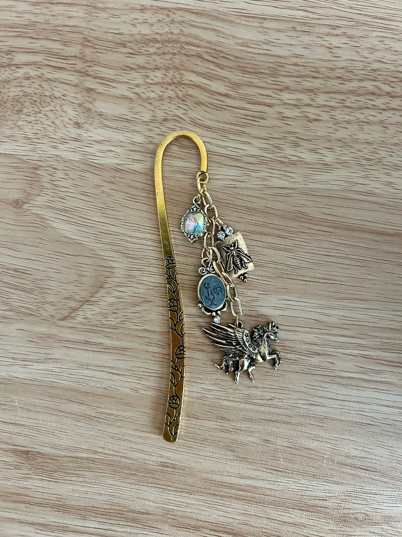 Pegasus Flight – Mythic Sky Charm Bookmark-zoom-
