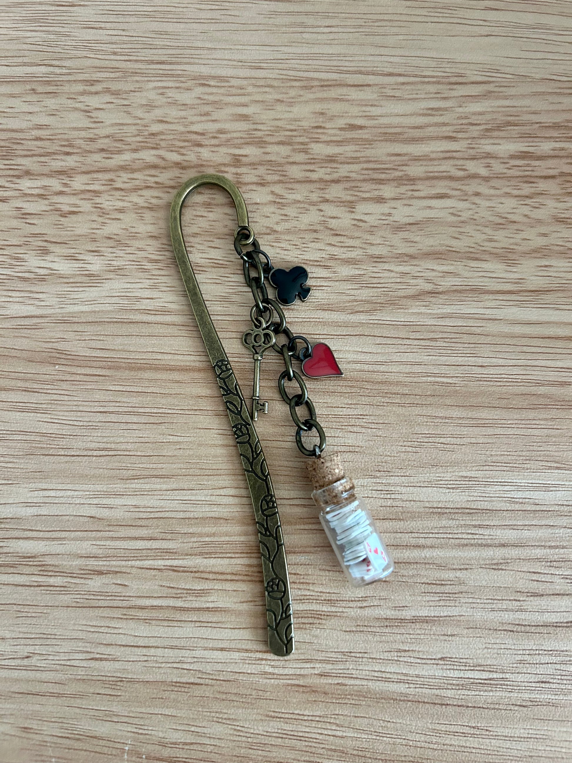 Mad Hatter’s Bottle – Wonderland Charm Bookmark-1