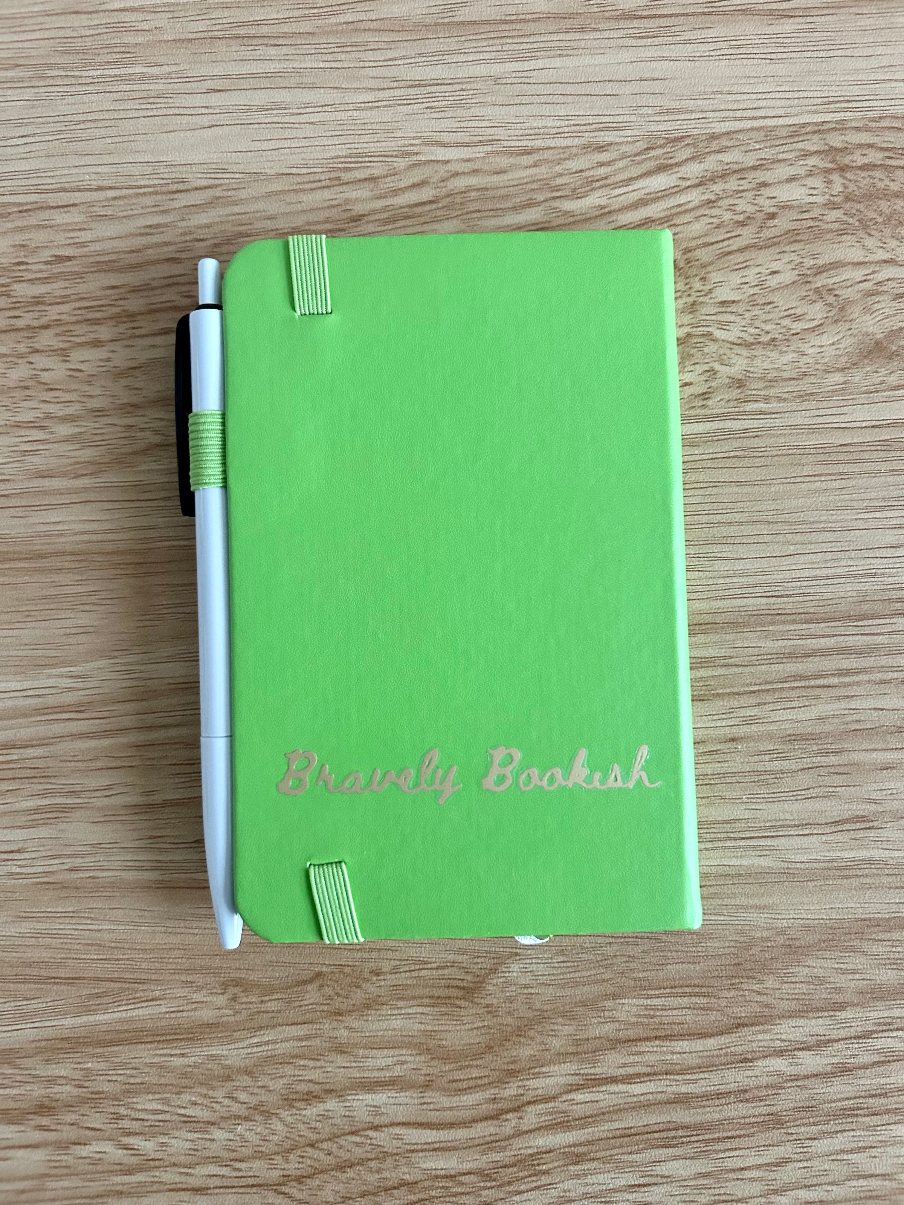 “You Do Not Yield” Hand-Embellished College Ruled Faux Leather Mini Journal-zoom-2