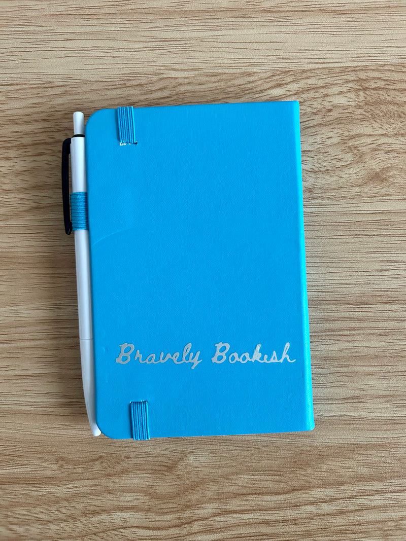 Maasverse Inspired Hand-Embellished College Ruled Faux Leather Mini Journal-zoom-