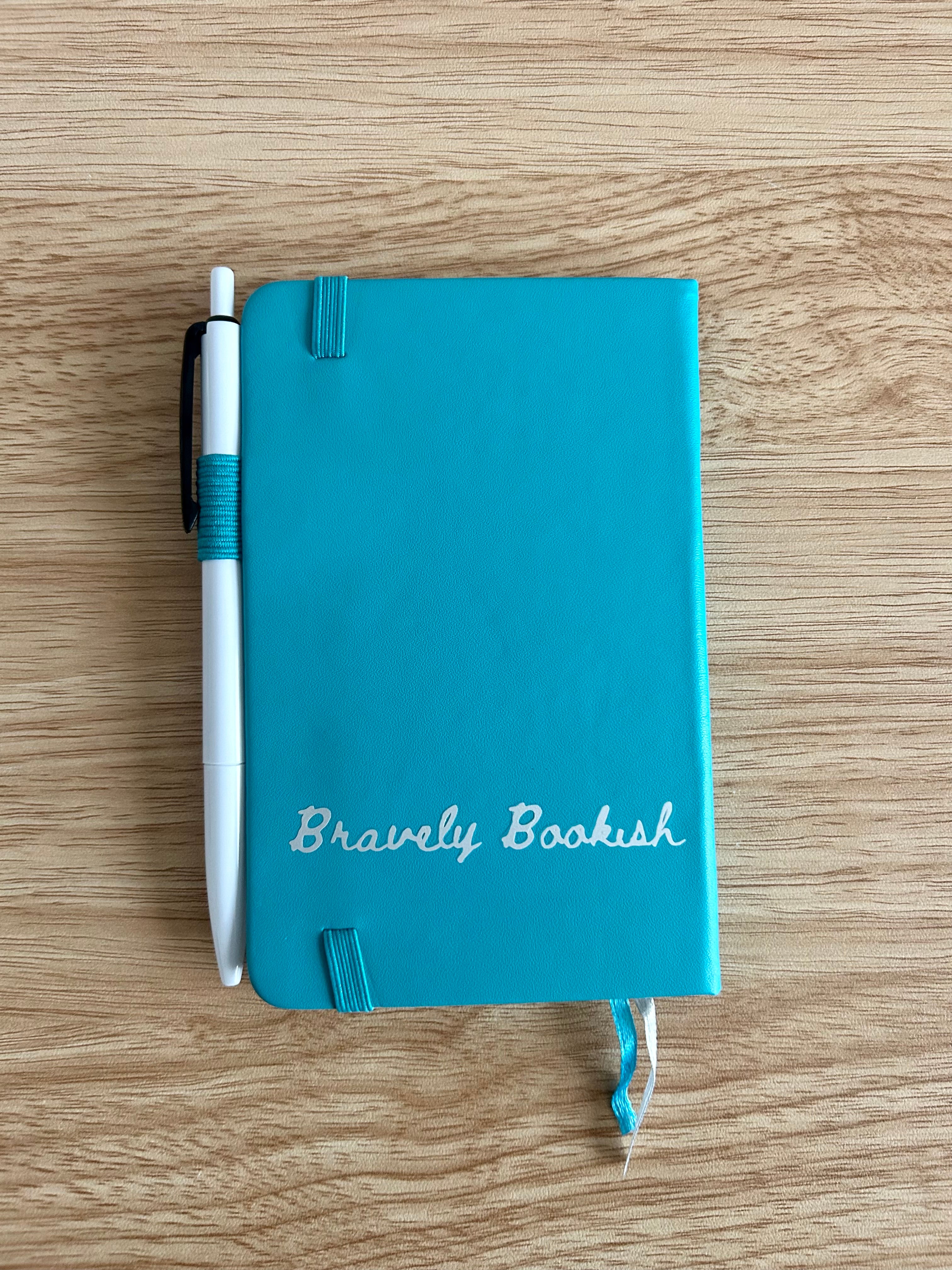 Romantasy Reader: Hand-Embellished College Ruled Faux Leather Mini Journal-zoom-2