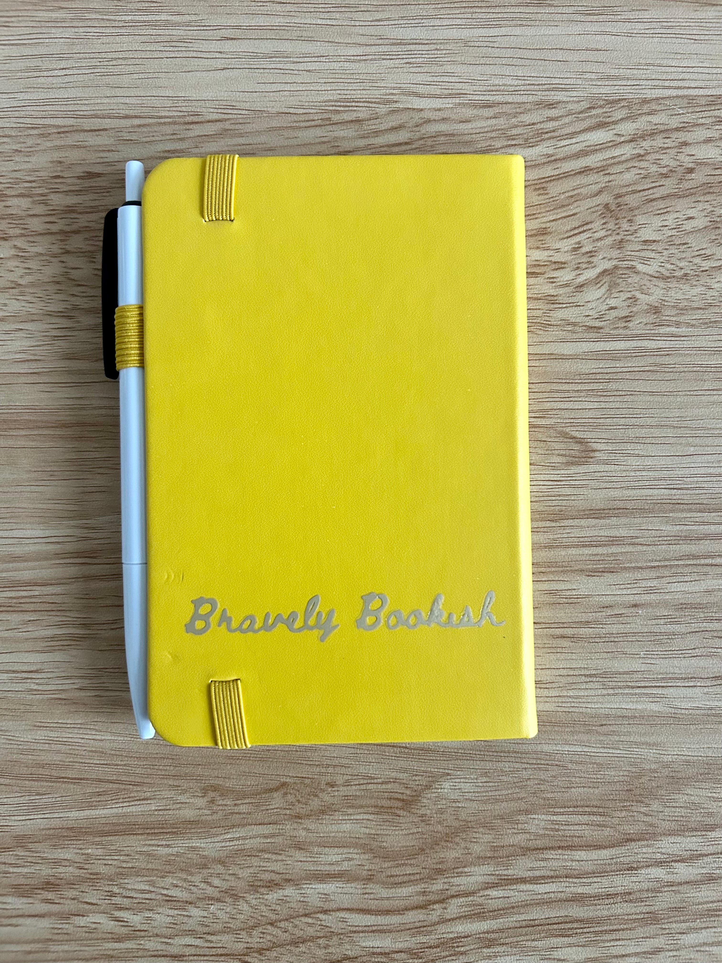 Mystic Butterfly: Hand-Embellished College Ruled Faux Leather Mini Journal