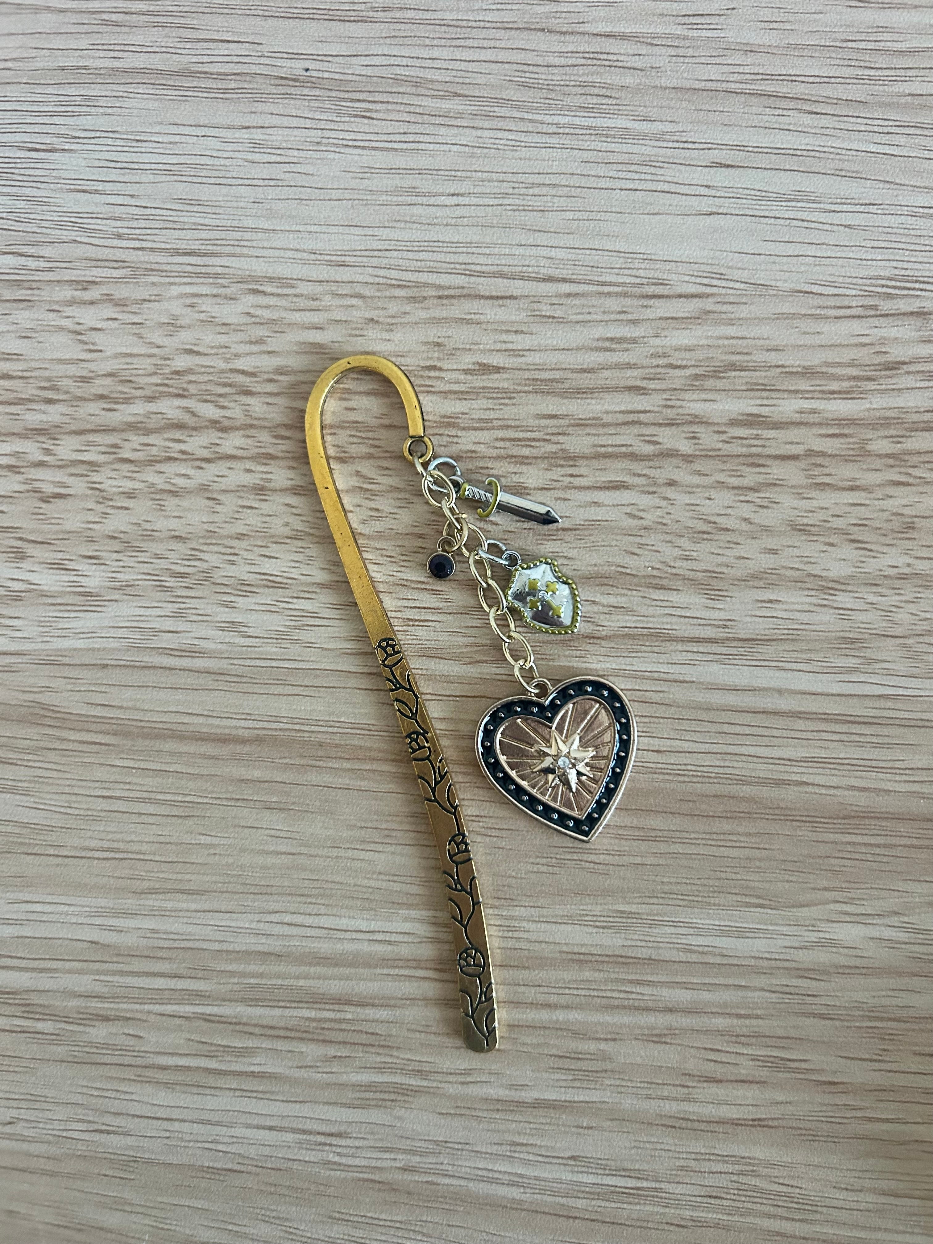 Heart of Valor - Heart & Shield Bookmark-zoom-1