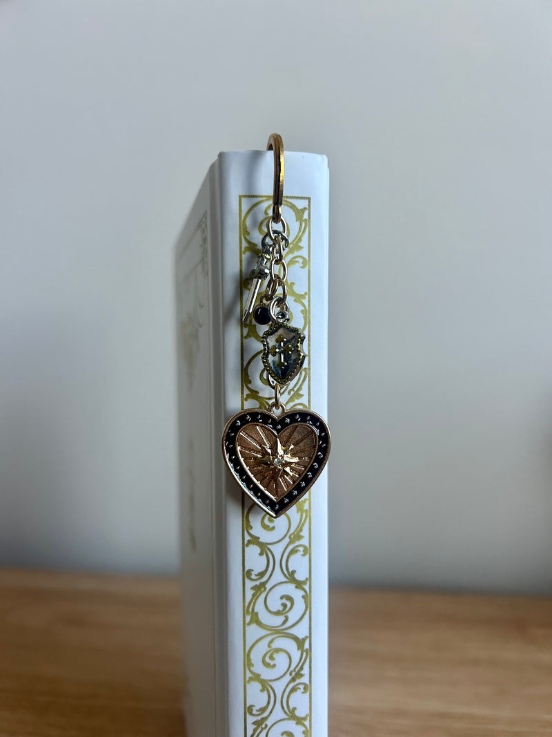 Heart of Valor - Heart & Shield Bookmark-zoom-