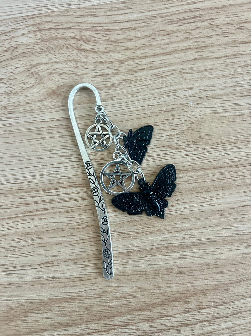Shadow Moth - Witchy Moth Bookmark-zoom-