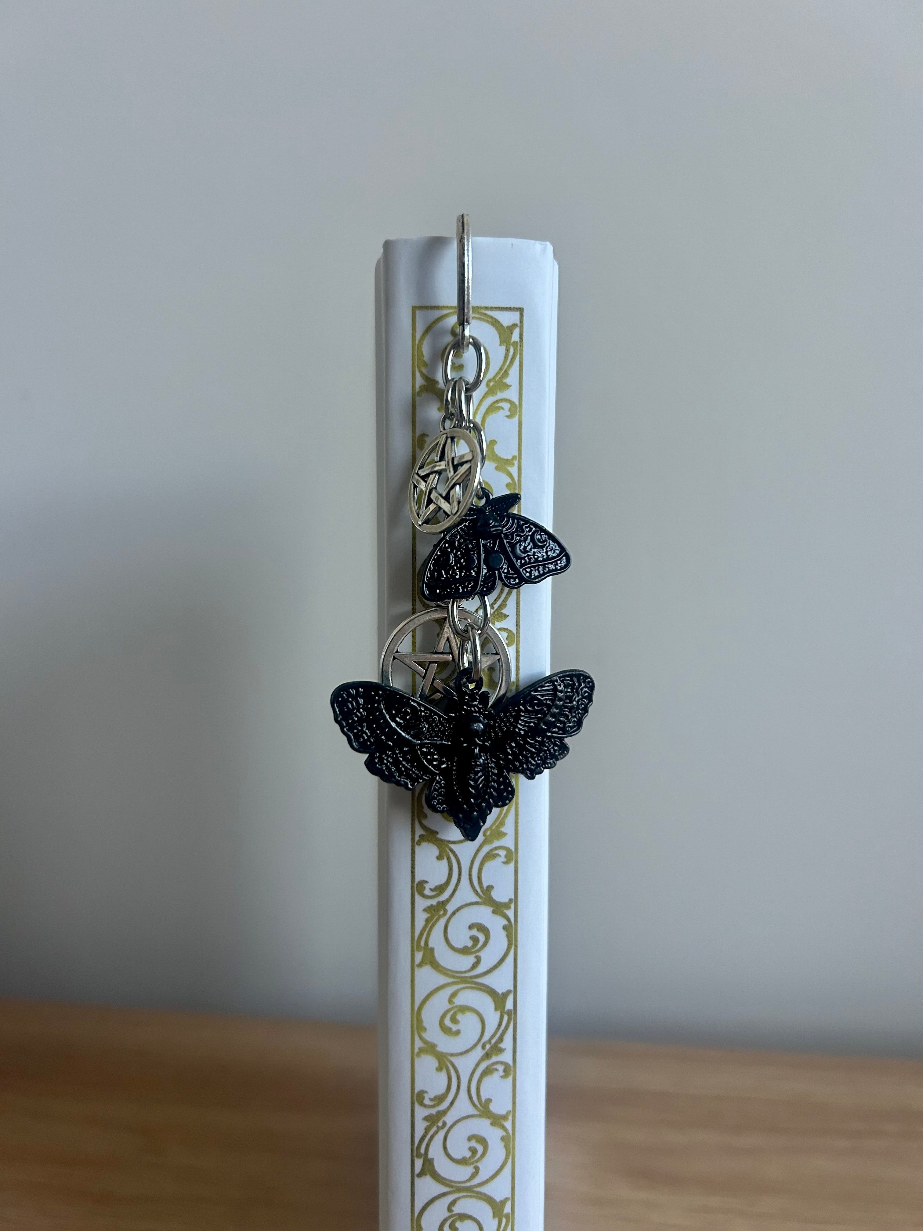 Shadow Moth - Witchy Moth Bookmark